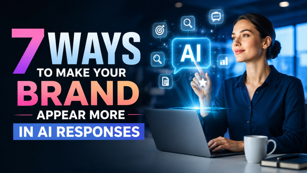 7 Ways to Make Your Brand Appear More in AI Responses