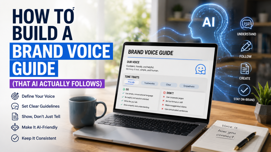 How to Build a Brand Voice Guide (That AI Actually Follows)